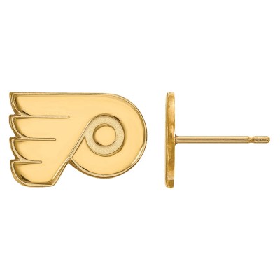 Серьги Philadelphia Flyers Womens Gold Plated XS Post