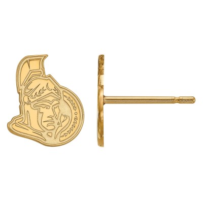 Серьги Ottawa Senators Womens Gold Plated XS Post