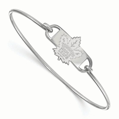 Браслет Toronto Maple Leafs Womens Sterling Silver Small Wire Bangle