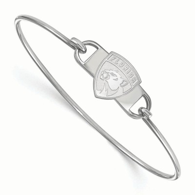 Браслет Florida Panthers Womens Sterling Silver Small Wire Bangle