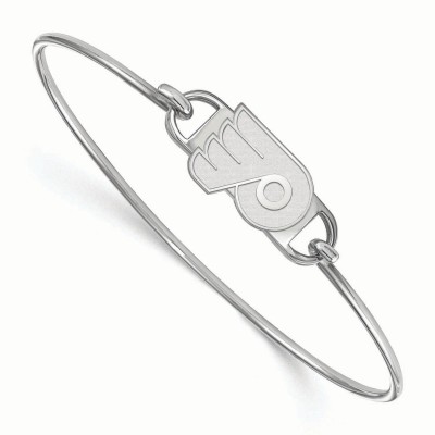 Браслет Philadelphia Flyers Womens Sterling Silver Small Wire Bangle