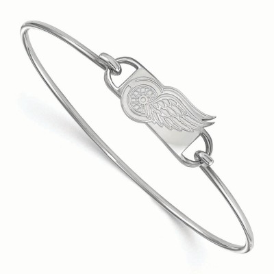 Браслет Detroit Red Wings Womens Sterling Silver Small Wire Bangle