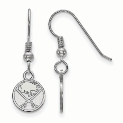 Серьги Buffalo Sabres Womens Sterling Silver XS Dangle
