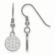 WoBoston Bruins Sterling Silver XS Dangle Earrings