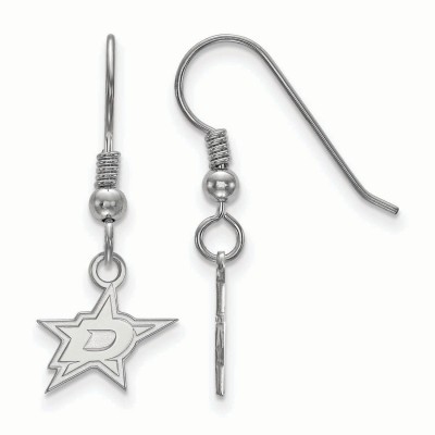 Серьги Dallas Stars Womens Sterling Silver XS Dangle