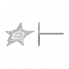 Серьги Dallas Stars Womens Sterling Silver XS Post