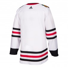 Игровая джерси Chicago Blackhawks adidas Away Authentic Blank - White