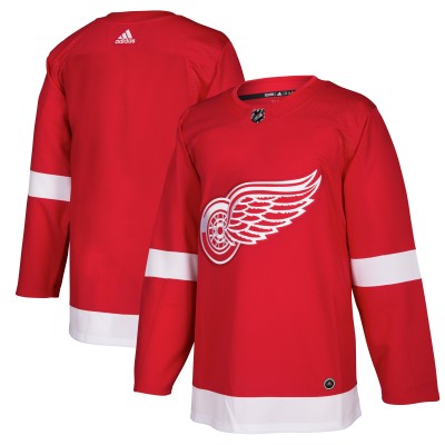 Игровая джерси Detroit Red Wings adidas Red Home Authentic Blank