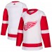 Игровая джерси Detroit Red Wings adidas White Away Authentic Blank