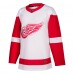 Игровая джерси Detroit Red Wings adidas White Away Authentic Blank