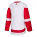 Игровая джерси Detroit Red Wings adidas White Away Authentic Blank