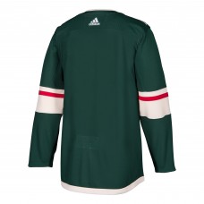 Minnesota Wild adidas Home Authentic Blank Jersey - Green