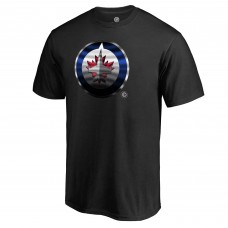 Футболка Winnipeg Jets Midnight Mascot - Black
