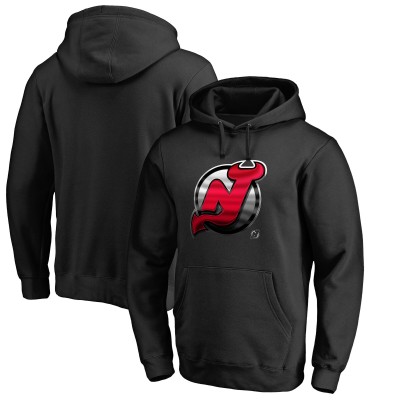 New Jersey Devils Black Midnight Mascot Pullover Hoodie