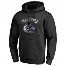 Vancouver Canucks Black Midnight Mascot Pullover Hoodie