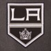Los Angeles Kings JH Design Wool &amp; Leather Front Hit Reversible Jacket - Charcoal/Black - оригинальная атрибутика Лос-Анджелес Кингз