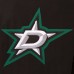 Dallas Stars JH Design Reversible Wool &amp; Leather Full-Snap Jacket - Black - оригинальная атрибутика Даллас Старз