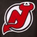 New Jersey Devils JH Design Front Hit Poly Twill Jacket - Black
