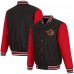 Ottawa Senators JH Design Black Front Hit Poly Twill Jacket