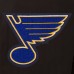 St. Louis Blues JH Design Black Two Hit Wool & Leather Reversible Jacket