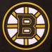 Boston Bruins JH Design Two Hit Wool &amp; Leather Reversible Jacket - Black - оригинальная атрибутика Бостон Брюинз
