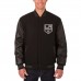 Los Angeles Kings JH Design Two Hit Wool &amp; Leather Reversible Jacket - Black - оригинальная атрибутика Лос-Анджелес Кингз