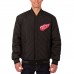 Двусторонняя куртка Detroit Red Wings JH Design Two Hit Wool & Leather - Black