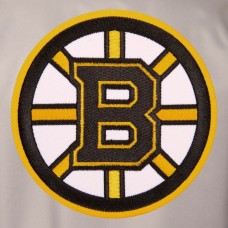 Куртка Boston Bruins JH Design Two Hit Poly Twill - Gray