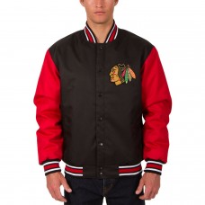 Куртка Chicago Blackhawks JH Design Two Hit Poly Twill - Black