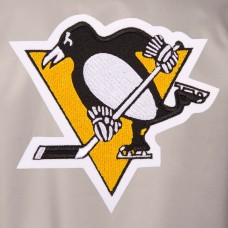 Куртка Pittsburgh Penguins JH Design Two Hit Poly Twill - Gray