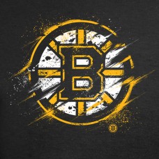 Футболка Boston Bruins Fanatics Branded Splatter Logo - Black