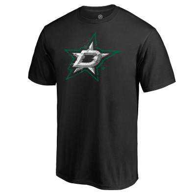 Футболка Dallas Stars Splatter Logo - Black
