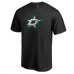 Футболка Dallas Stars Splatter Logo - Black Футболка Dallas Stars Splatter Logo - Black