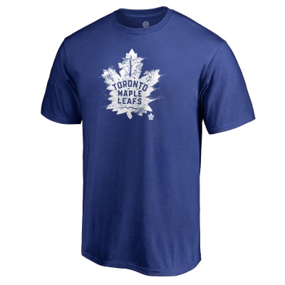 Футболка Toronto Maple Leafs Royal Splatter Logo