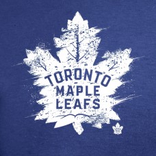 Футболка Toronto Maple Leafs Royal Splatter Logo