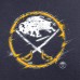 Футболка с длинным рукавом Buffalo Sabres Navy Splatter Logo