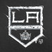 Los Angeles Kings Black Splatter Logo Long Sleeve T-Shirt