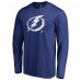 Футболка Tampa Bay Lightning Blue Splatter Logo Long Sleeve