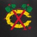 Толстовка Chicago Blackhawks Splatter Logo - Black