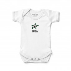 Малышам Dallas Stars Black Personalized Bodysuit