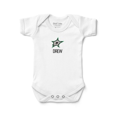 Малышам Dallas Stars Black Personalized Bodysuit