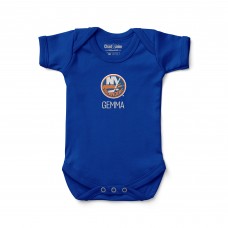 Малышам New York Islanders Royal Personalized Bodysuit