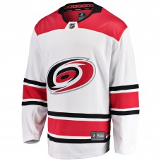Игровая джерси Подростковая Carolina Hurricanes Fanatics White Away Breakaway