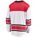 Игровая джерси Подростковая Carolina Hurricanes Fanatics White Away Breakaway