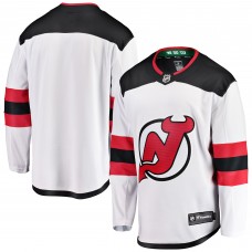 Детская игровая джерси New Jersey Devils Fanatics Youth Away Breakaway - White