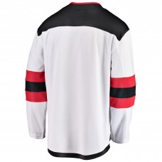 Детская игровая джерси New Jersey Devils Fanatics Youth Away Breakaway - White