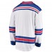 Игровая джерси Игровая джерси New York Rangers Youth Away Breakaway - White