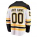 Именная игровая джерси Boston Bruins Fanatics White Away Breakaway Custom