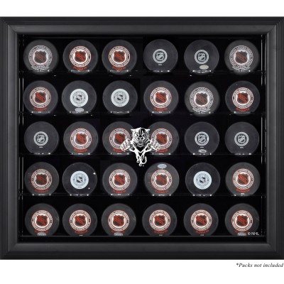 Florida Panthers Fanatics Authentic (1993-2016) 30-Puck Black Display Case