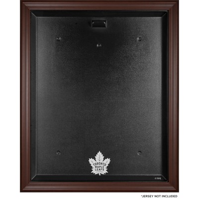 Toronto Maple Leafs Fanatics Authentic (2016-Present) Brown Framed Logo Jersey Display Case